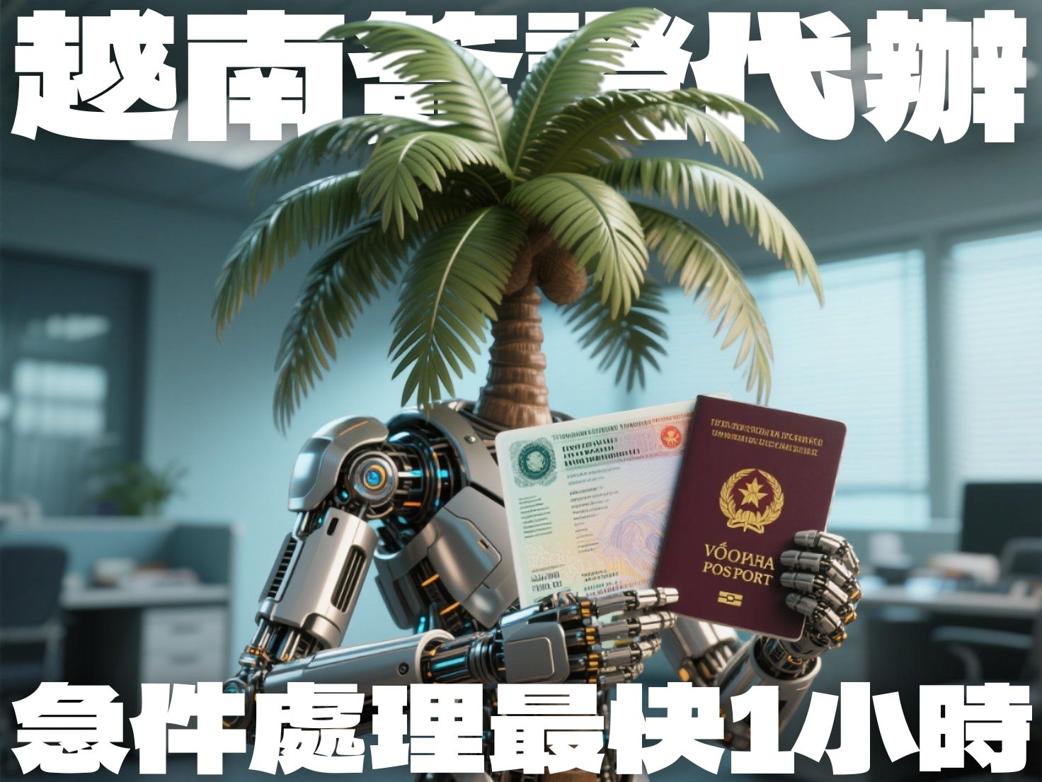 越南簽證代辦服務與費用說明｜急件處理最快1小時